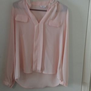 Candie's sheer blouse